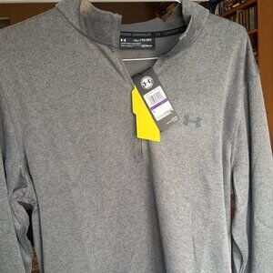 Under Armour Quarter Zip - XXL grey - NWT